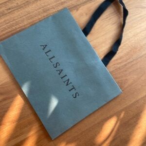Small AllSaints shopping bag